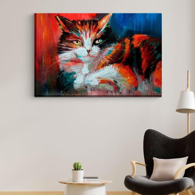 Pintura Digital gato pets (entregue via email)