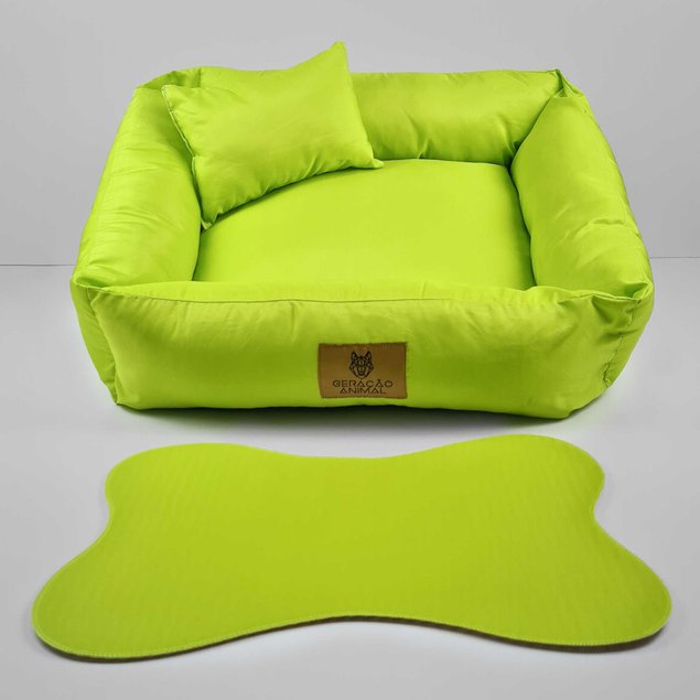 cama pet verde neon csl1006